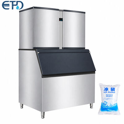 comprar 220-240V R404a / R507a Máquina comercial de cubos de gelo Fácil manutenção Fabricação em linha