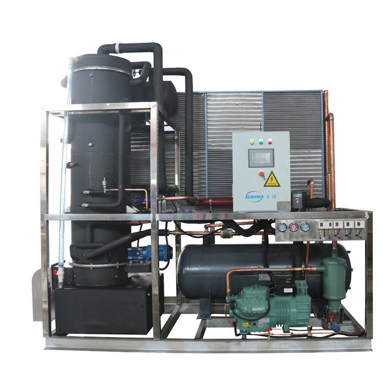 Máquina de fabricação de gelo de alta eficiência industrial 21T 22T 23T 24T 25T Máquina de fabricação de gelo de tubo Máquina de fabricação de tubos de gelo