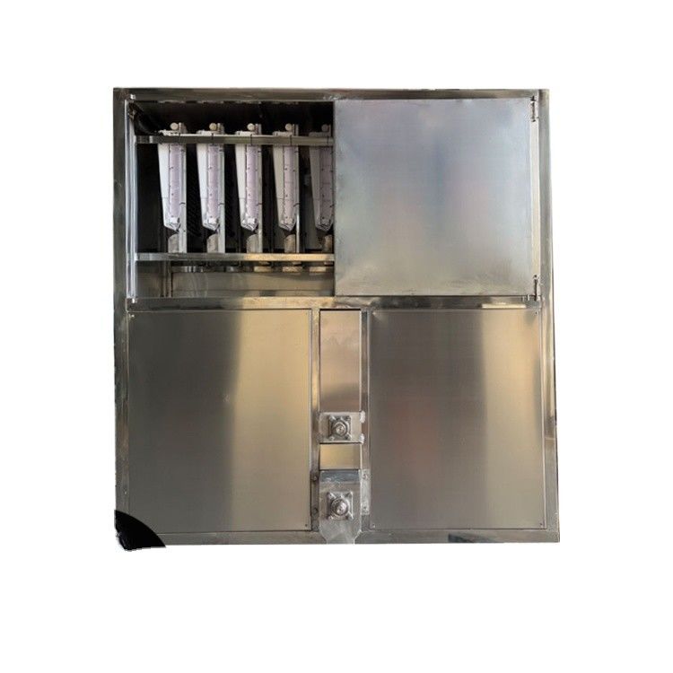 22*22*22mm tamanho de cubo de gelo Máquina de cubo de gelo industrial com sistema de controle de microcomputador