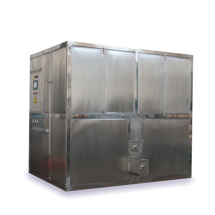 Economia de energia ICEMA 1T-10T Máquina de gelo industrial de cubo para a indústria de alimentos e bebidas
