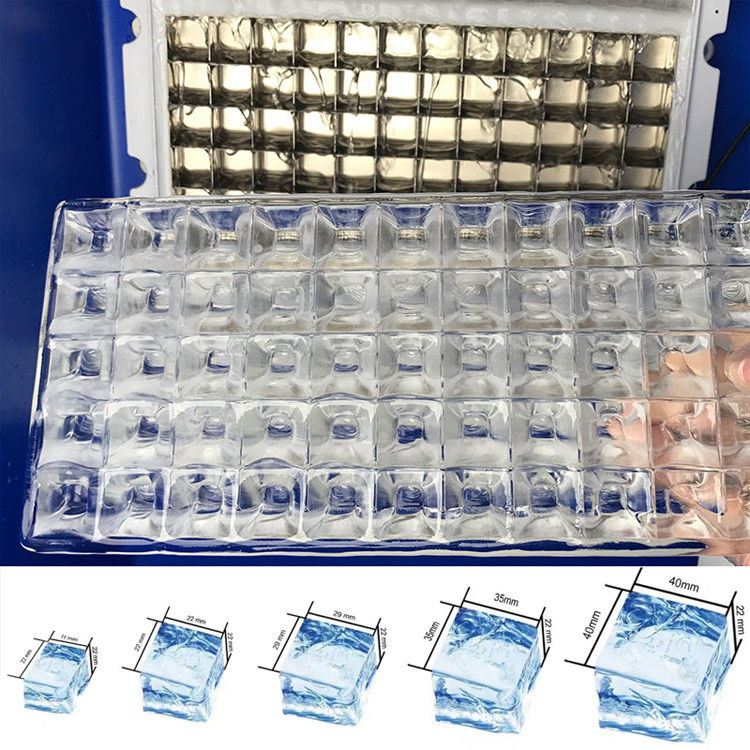 Máquina avançada de fabricação de blocos de gelo para produção rápida e personalizada de gelo