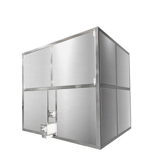 Máquina de fabricação de gelo industrial cubo com 2 toneladas de potência diária e corrente nominal de 15A