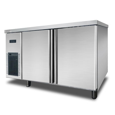 Bom preço Customize Tipo de barra Banco de trabalho Equipamento de refrigeração arrefecida a ar Sub-banco Frigorífico / Refrigerador de banco de trabalho / Refrigeração sob barra on-line