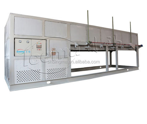 Bom preço Água fresca refrigerando direta de máquina de gelo do bloco de R22 R404A 10 toneladas industrial on-line