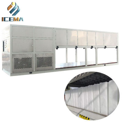 Bom preço Máquina de fazer gelo de bloco industrial de água doce 10T 10000kg 10T/24H on-line