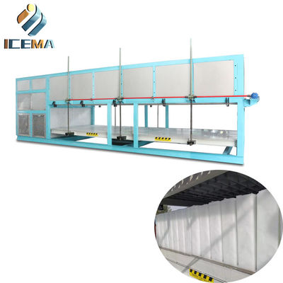 Bom preço Approvada pelo CE Pesca Produtos do mar Máquina de fabricação de gelo de bloco automática de arrefecimento direto de 20 toneladas on-line