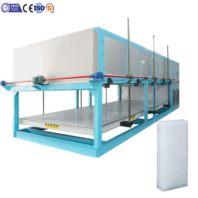 Bom preço Máquina de bloco de gelo de água doce de resfriamento direto industrial 30 toneladas on-line