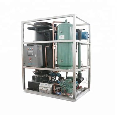 Bom preço Máquina de fabricação de gelo por tubo industrial 3T/dia CE sistema de fabricação de gelo por tubo comercial para conservação fresca on-line