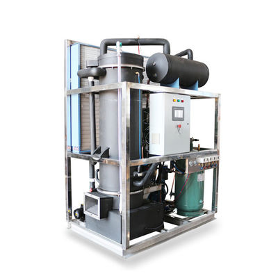Bom preço melhor venda máquina de fazer gelo de tubo 8T uso de barra/conveniente máquina de gelo de tubo planta química on-line