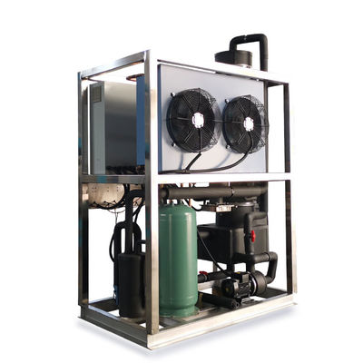 Bom preço Máquina de fabricação de tubos de gelo de alta qualidade 1 tonelada/24h pequena máquina de gelo tubular para cola/café/bebida on-line