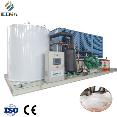 Bom preço Máquina de gelo de água doce automática completa 380V do floco 25T/H on-line
