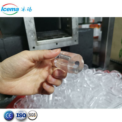Bom preço R404 Refrigerante 1T-40T Máquina automática de gelo de tubo para uso comercial e industrial on-line
