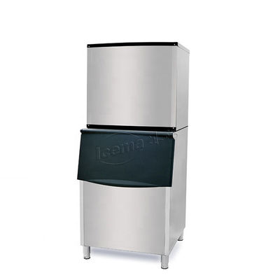 Bom preço Máquina de gelo de 22 mm Cubo 450 kg Capacidade Adequada para bares Salões de dança e restaurantes on-line