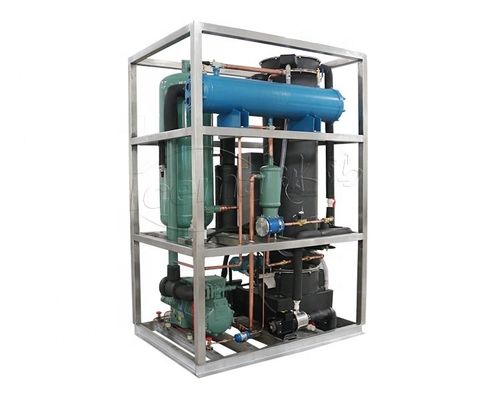 Bom preço Máquina de fabricação de gelo de tubo 5T 8T 10T com operação automática e economia de energia on-line