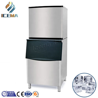 Bom preço Fabricante automático de cubos de gelo de 136 kg para hotéis e restaurantes on-line
