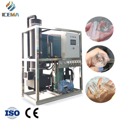 Bom preço Máquina de fabricação de gelo por tubos industriais para restaurante 1T 5T 10T Fácil de operar 220V/380V on-line