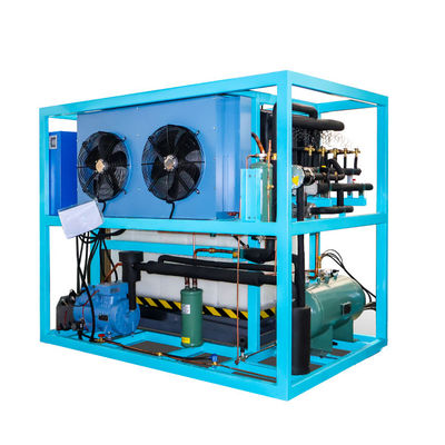 Bom preço Máquina para fabricação de gelo industrial de 1 tonelada, com capacidade de arrefecimento directo e de armazenamento de gelo on-line