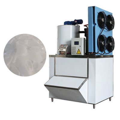 Bom preço Máquina industrial de fabricação de flocos de gelo para a pesca 1T/24H Refrigerante agrícola R404A/R22 on-line