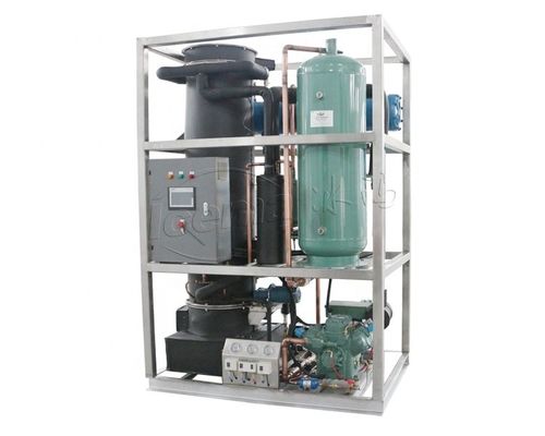 Bom preço Grande produção de gelo 40KW máquina de gelo de tubo cilíndrico TV50 para o Oriente Médio árabe on-line