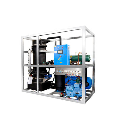 Bom preço 2024 Máquina de gelo de tubo comercial de 5 toneladas 304 Material para produção industrial de gelo on-line