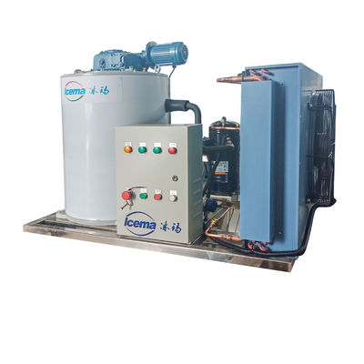Bom preço Máquina de fabricação de gelo em flocos para alta produtividade nas operações de pesca industrial on-line