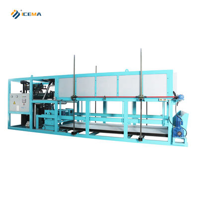 Bom preço 85 kW Capacidade de refrigeração 12000 KG Máquina de fabricação de blocos de gelo industrial para as necessidades dos clientes on-line