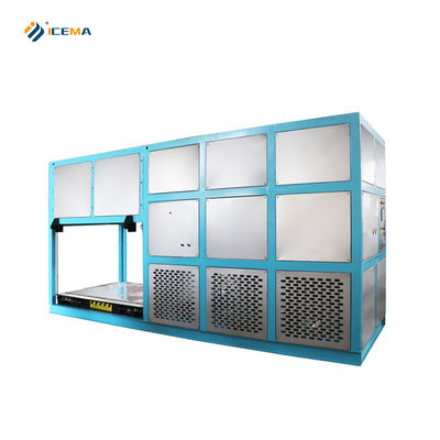 Bom preço Máquina de fabricação de blocos de gelo industrial 3T de poupança de energia com fonte de alimentação 380V/3P/50hz on-line