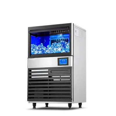 Bom preço Máquina de gelo a pellets comercial para bares, cafés, produção diária de 60 kg on-line