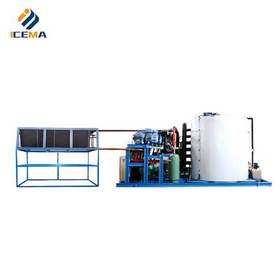 Bom preço ICEMA 30T/24 horas Conservação de energia da máquina de gelo em flocos on-line