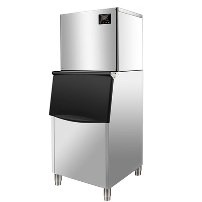 Máquina comercial de cubos de gelo 454kg/24h Ar e água 380V/220V