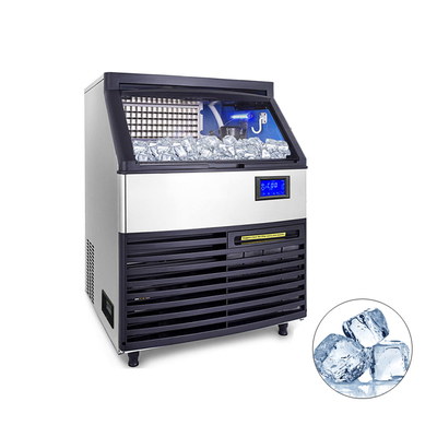 Máquina de Gelo Comercial 25KG 54KG 68KG Aço Inoxidável